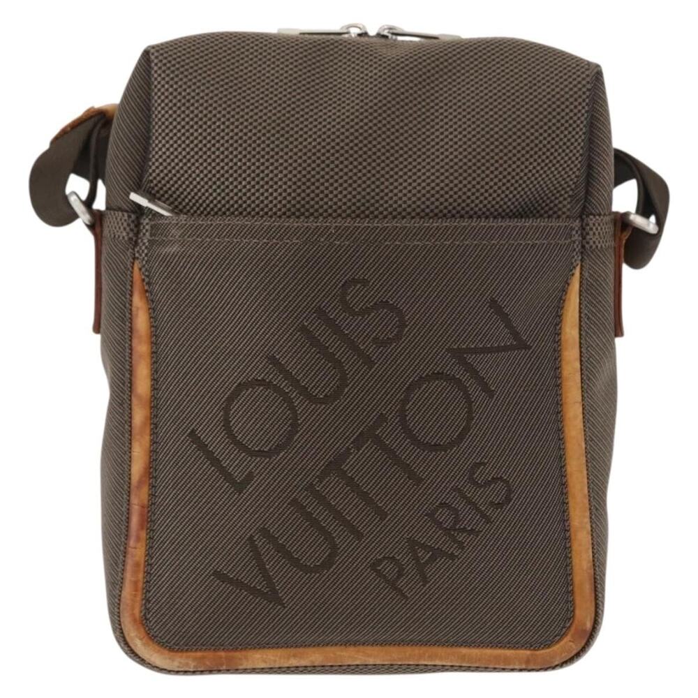 Louis Vuitton Damier Geant Sitadan MM Shoulder Bag Brown
